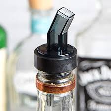 SQUARE TIP SCREENED POURER - DOZEN - CLEAR