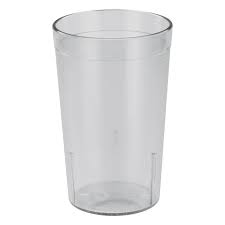 9 OZ CLEAR PEBBLED TUMBLER / 12 PER PACK