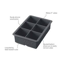 KING CUBE TRAY - BLACK