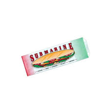 SUB/HOAGIE BAG, 4.5 X 2.5 X 14, PRINTED (1,000/CS)
