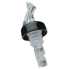 1.25 OZ. CLEAR MEASURED LIQUOR POURER WITHOUT COLLAR - 12/PAC