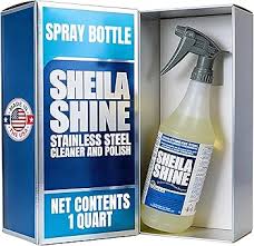 STAINLESS STEEL CLEANER & POLI SH / 32 OZ BOTTLE (6/CS)