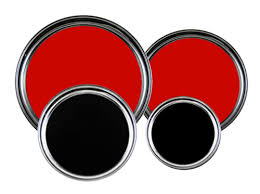 SS SERVICE TRAY WITH BLACK VINYL COATING 12"
