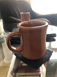 COFFEE MUG / 7 OZ. BROWN PRINC ESS BELL SHAPED CHINA (36/CASE