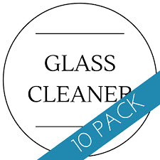 LABEL / GLASS CLEANER / 10 PER PACK (EACH)