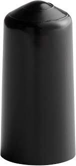 COVERALL DUST CAPS - BLACK (12/PK)