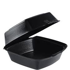 6 X 6 / BLACK FOAM HINGED TRAY (500/CS)