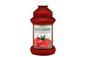 SACRAMENTO TOMATO JUICE / 46 OZ PLASTIC BOTTLE / 8 PER