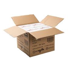 EMPRESS SEMI SLIM STRAW / STIR ER UNRAPPED 7.76" RED, 500 BOX