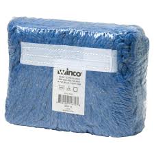 MOP HEAD / LOOPED END / BLUE / LARGE / 32 OZ / EACH