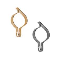METAL SPLIT 'B' RING-CHROME 100 PER BOX