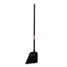 BLACK LOBBY BROOM & DUST PAN / 35" HANDLE (EACH)