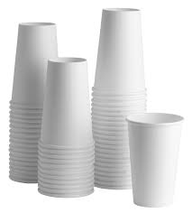 16 OZ PAPER HOT CUP / WHITE (20/50/1,000) (BHC)