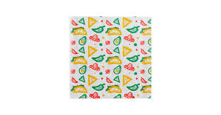 DELI PAPER / 12" X 12" / MEXIC AN PRINT DELI SANDWICH WRAP PA