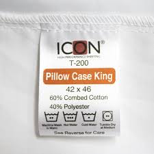 T200 KING PILLOW CASE / 42 X 46 (DOZEN)