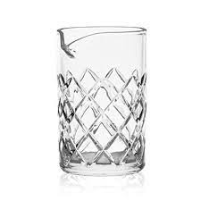 AMERICAN METALCRAFT MGD25 25 OZ. DIAMOND CUT MIXING GLASS