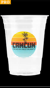 LOGO / 16 OZ PET COLD CUP / 2 COLOR (1,000/CS)