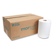 WHITE HARDWOUND TOWEL / 10" X 800' (6/CS) [WTOW]