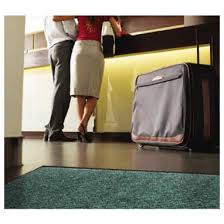 CACTUS MAT 1485M-L35 3' X 5' CHARCOAL NEEDLE RIB CARPET