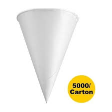 4.5 OZ CONE CUP / ROLLED RIM ( 200/25/5,000)