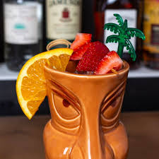 BARCONIC TIKI DRINKWARE -FLAMINGO - 16 OZ (EACH)