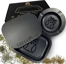 ASH TRAY - 5.5" BLACK STANDARD