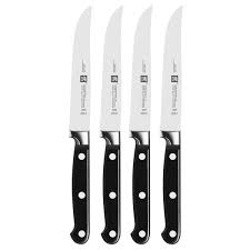 5" STAINLESS STEEL STEAK KNIFE WITH STRAIGHT POLY HANDLE