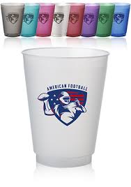 16 OZ PET CUP WITH TILTED BARRELL / BAR 23FIFTY LOGO