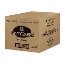 PATTY PAPER / 5.5 X 5.5 (1000/BOX)