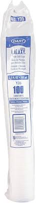 Y35 / 3.5 OZ DART TRANSLUCENT  COLD CUP (25/100/2,500)
