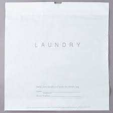 HOTEL LAUNDRY BAG WITH DRAWSTRING / 18" X 19" / 100