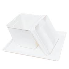 ICE BUCKET / 3 QT SQUARE / WHITE (72/CS)