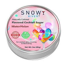 RIMMING SUGAR / WATERMELON / 1 POUND (18CS)