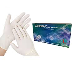 EXTRA LARGE GLOVES / LATEX / POWDER FREE (10/100/1,000)