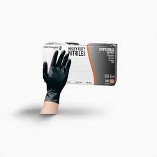 NITRILE GLOVE / MEDIUM / BLACK / HD / EMPRESS [EACH]