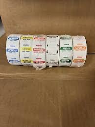 FRIDAY / 1" REMOVABLE DAY OF THE WEEK LABEL (1,000/ROLL)