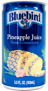 PINEAPPLE JUICE / BLUEBIRD / 5.5 OZ SMALL CANS (48/CS)