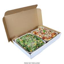 CORRUGATED CATERING BOX / 21" X 13" X 4" / DEEP FULL PAN /
