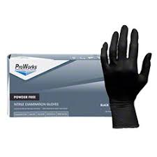 NITRILE GLOVE / LARGE / BLACK / HD / EMPRESS [EACH]