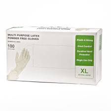 LATEX GLOVE / PF / EXTRA LARGE / NATURAL (10/100/1,000)