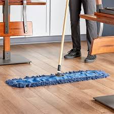 36" BLUE LOOPED END DUST MOP HEAD (EACH)