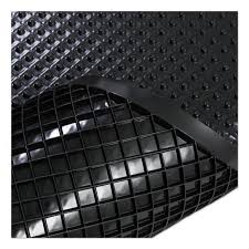 ES ROBBINS 184543 FEEL GOOD 35" X 60" BLACK GREASE-PROOF