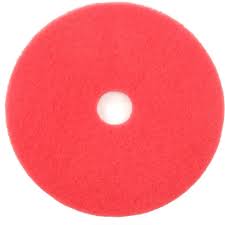 RED BUFFING FLOOR PADS / 20" DIAMETER (5/CS)