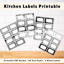 LABEL / KITCHEN KLEEN / 4 PER PAGE
