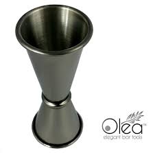 OLEA™ JAPANESE TALL JIGGER - GUNMETAL PLATED - 1 1/2OZ X 1O