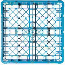 CARLISLE RC1614 16 COMPARTMENT TILTED CUP RACK