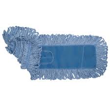 ABCO LOOPEND DUST MOP WITH VELCRO 5X24 LOOPEND BLUE DUST