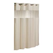 SHOWER CURTAIN / WAVES / HOOK-FREE POLYESTER 71 X 77