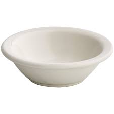 CHOICE 4.5 OZ. IVORY (AMERICAN WHITE) NARROW RIM CHINA FRUIT