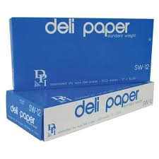 DELI PAPER / 12" X 10.75" / IN TERFOLDED (500/BOX)